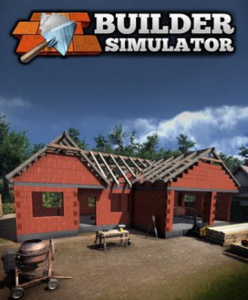 Builder Simulator game on Steam platform, showcasing construction gameplay