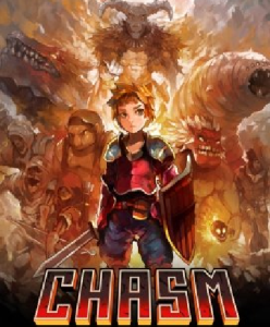 Chasm game cover available on Steam, a thrilling adventure by Bit Blot