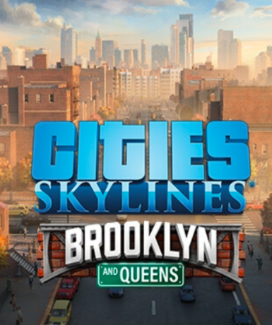 Cities: Skylines - Content Creator Pack: Brooklyn & Queens DLC for Steam, featuring iconic NYC boroughs.