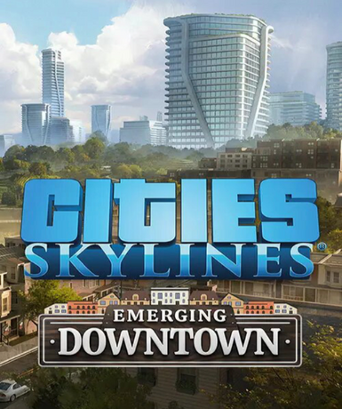 Cities: Skylines - Emerging Downtown DLC on Steam, expand your city with modern assets