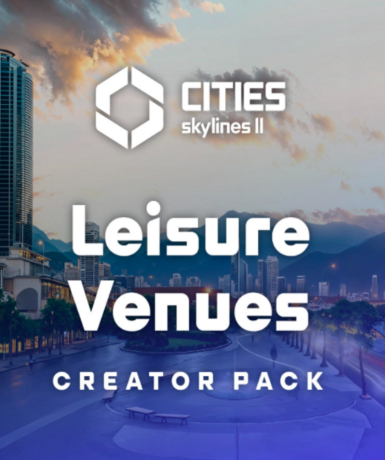 Cities: Skylines II Creator Pack: Leisure Venues DLC on Steam - Enhance your city with leisure venues