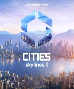 Cities: Skylines II Day One game cover available on Steam platform