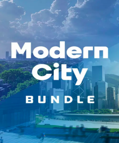 Cities: Skylines II - Modern City Bundle DLC for Steam, featuring modern urban designs and buildings