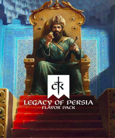 Crusader Kings III: Legacy of Persia DLC cover art for Steam platform