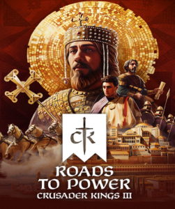 Crusader Kings III: Roads to Power DLC cover art on Steam platform