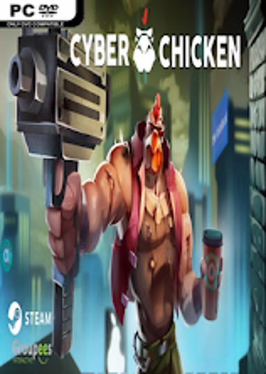Cyber Chicken game cover available on Steam platform