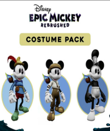 Disney Epic Mickey: Rebrushed Costume Pack DLC for Steam - Enhance your game with new outfits
