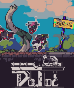 Doloc Town game cover on Steam, an Early Access title by RedSaw Games Studio