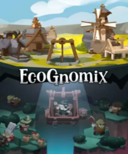 EcoGnomix game cover available on Steam, a strategic adventure by Irox Games.