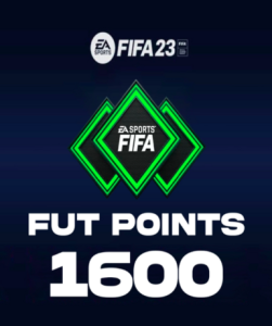 FIFA 23 - 1600 FUT Points for EA App, enhance your Ultimate Team experience.