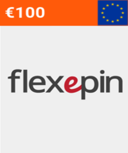 Flexepin 100 EUR Gift Card available on the official website, perfect for gamers.