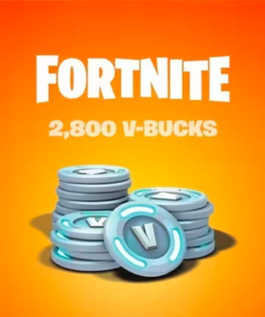 Fortnite - 2800 V-Bucks for Epic Store, enhance your gaming experience with this in-game currency.