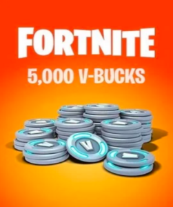 Fortnite - 5000 V-Bucks for Epic Store, enhance your gaming experience with this in-game currency.