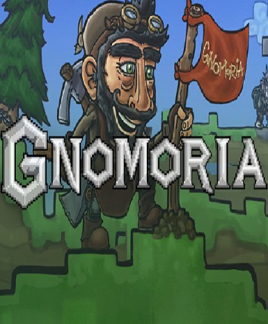 Gnomoria game cover available on Steam, a sandbox village management game