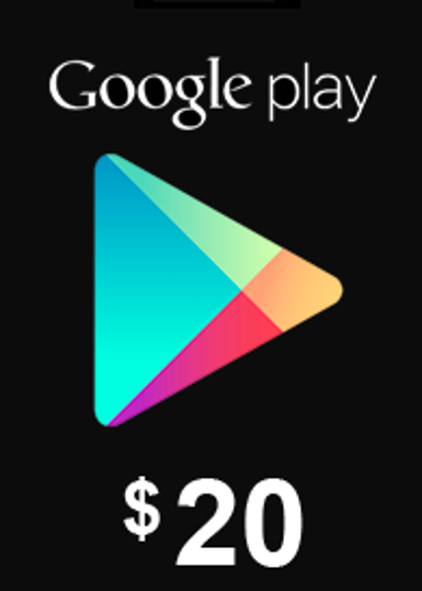 Google Play $20 Gift Card (USA) available on the official website