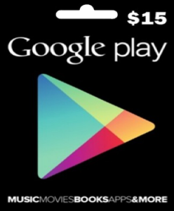 Google Play Gift Card 15 USD (US) - Digital Gift Card for US Region