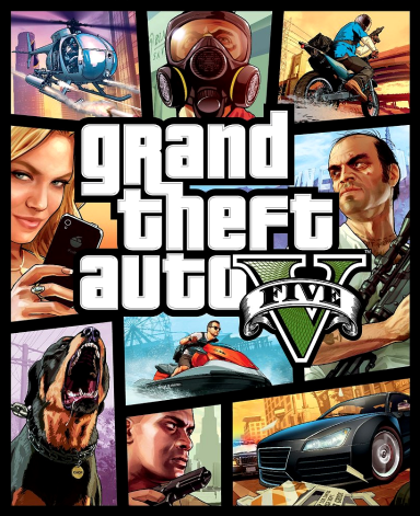 Grand Theft Auto V GTA 5 game cover for Rockstar Social Club platform