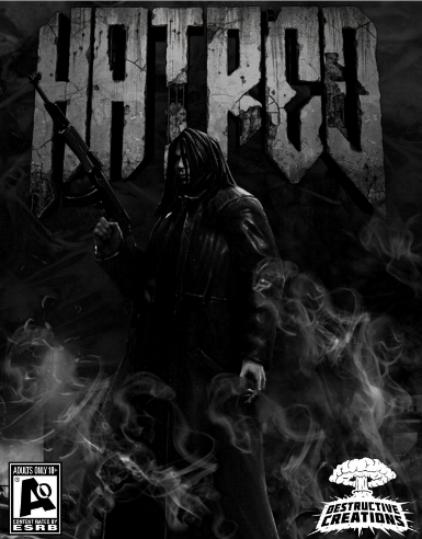 Hatred game cover available on Steam platform