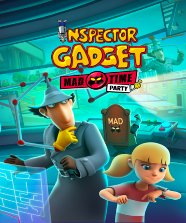 Inspector Gadget: MAD Time Party game cover for Steam platform