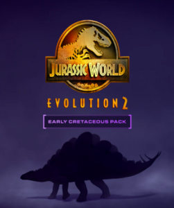 Jurassic World Evolution 2 - Early Cretaceous Pack DLC on Steam, featuring new dinosaurs and content.