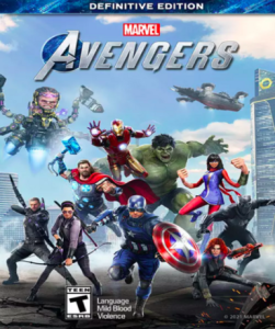 Marvel's Avengers (Definitive Edition) game cover for Steam platform