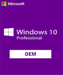 Microsoft Windows 10 OEM Pro Microsoft PC game available on the official website