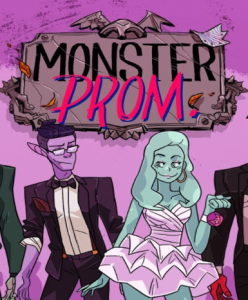 Monster Prom game cover available on Steam platform