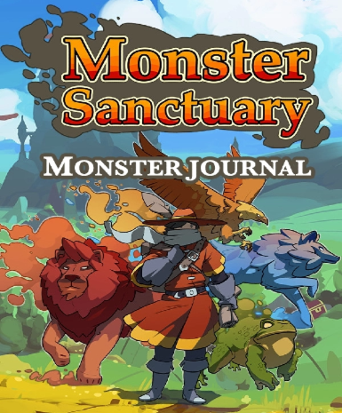 Monster Sanctuary - Monster Journal (DLC) for Steam, a detailed guide to monsters in the game.