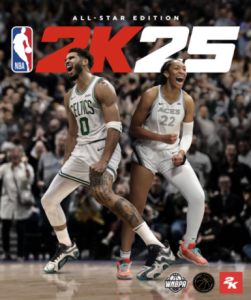 NBA 2K25 All-Star Edition for Steam - EU region, featuring multiplayer basketball action.