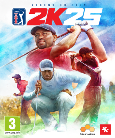 PGA Tour 2K25 Legend Edition for Steam - EU region, featuring exclusive content and multiplayer golf action.