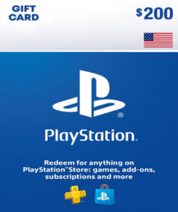 PlayStation Network Card (PSN) 200 USD (USA) for PSN platform