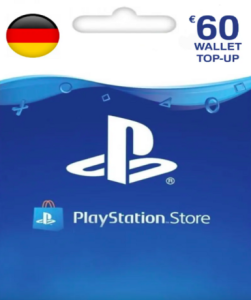 Playstation Network Card (PSN) 60 EUR (Germany) for PSN platform