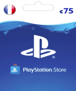 Playstation Network Card (PSN) 75 EUR for France - Top up your PSN wallet