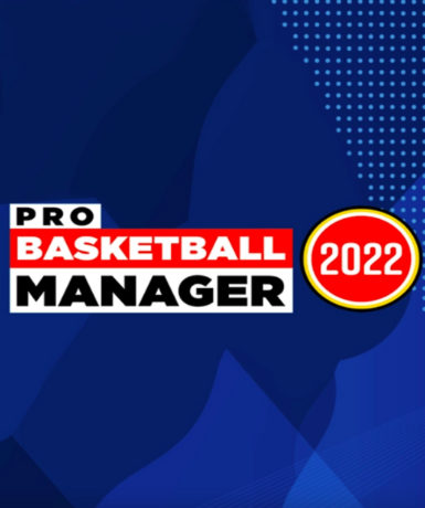 Pro Basketball Manager 2022 game cover on Steam platform