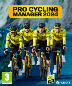 Pro Cycling Manager 2024 game cover for Steam platform
