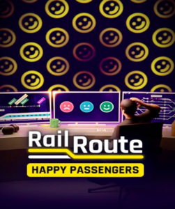 Rail Route - Happy Passengers DLC on Steam, a strategic railway management game expansion.