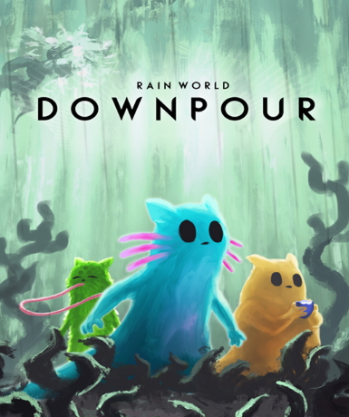 Rain World - Downpour DLC for Steam, an expansion pack enhancing your survival adventure.