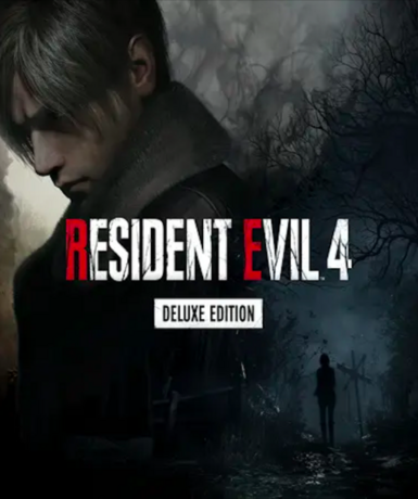 Resident Evil 4 Deluxe Edition cover art for Steam platform