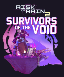 Risk of Rain 2: Survivors of the Void DLC cover art on Steam platform