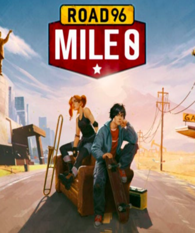 Road 96: Mile 0 game cover on Steam platform, an adventurous journey awaits.