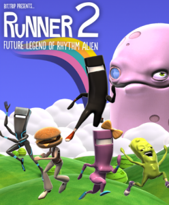 Runner2: Future Legend of Rhythm Alien game cover on Steam platform
