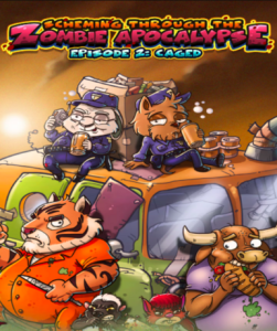 Scheming Through The Zombie Apocalypse Ep2: Caged game cover on Steam platform