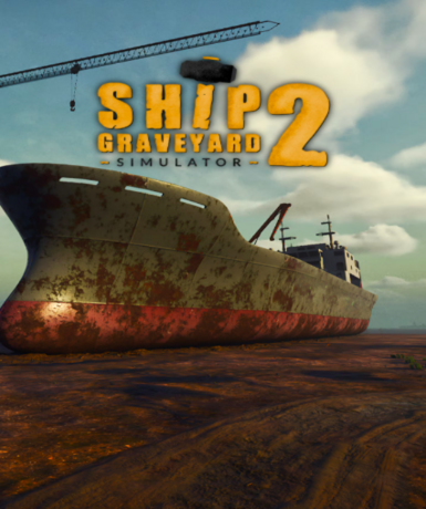 Ship Graveyard Simulator 2 game cover available on Steam platform