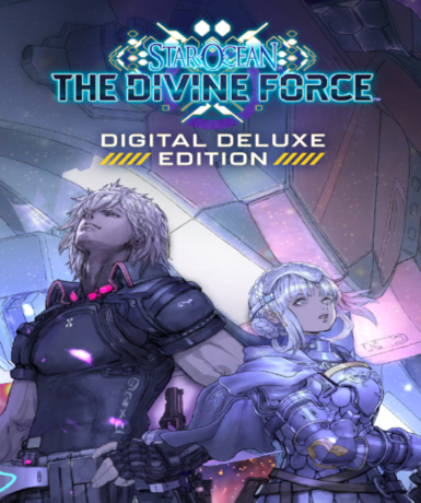 Star Ocean The Divine Force Deluxe Edition available on Steam, featuring epic RPG gameplay.