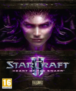 Starcraft 2 - Heart of the Swarm DLC cover art for Battle.net platform