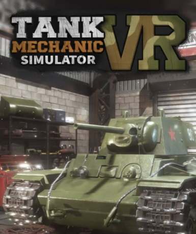 Tank Mechanic Simulator VR game cover on Steam platform