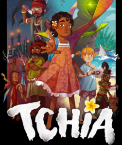 Tchia game cover available on Steam, an adventure game by Awaceb.