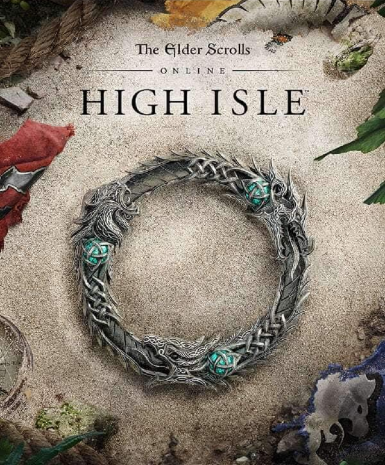 The Elder Scrolls Online: High Isle Upgrade game cover on official website
