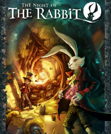 The Night of the Rabbit game cover on Steam platform