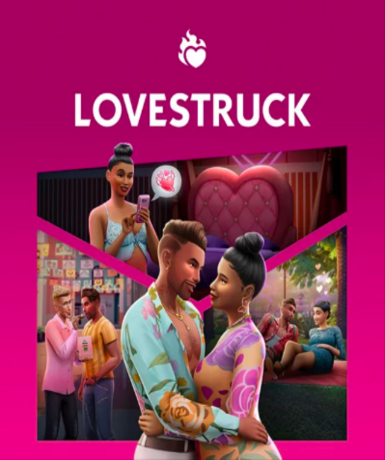 The Sims 4: Lovestruck game cover available on EA App